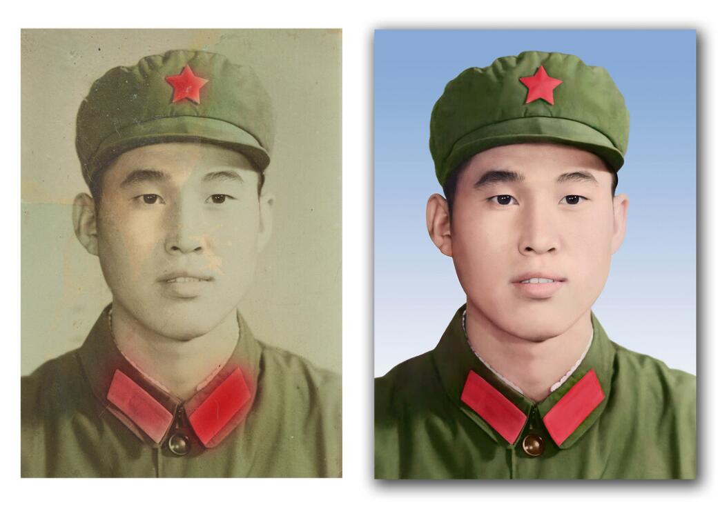 崂山破损照片修复-18